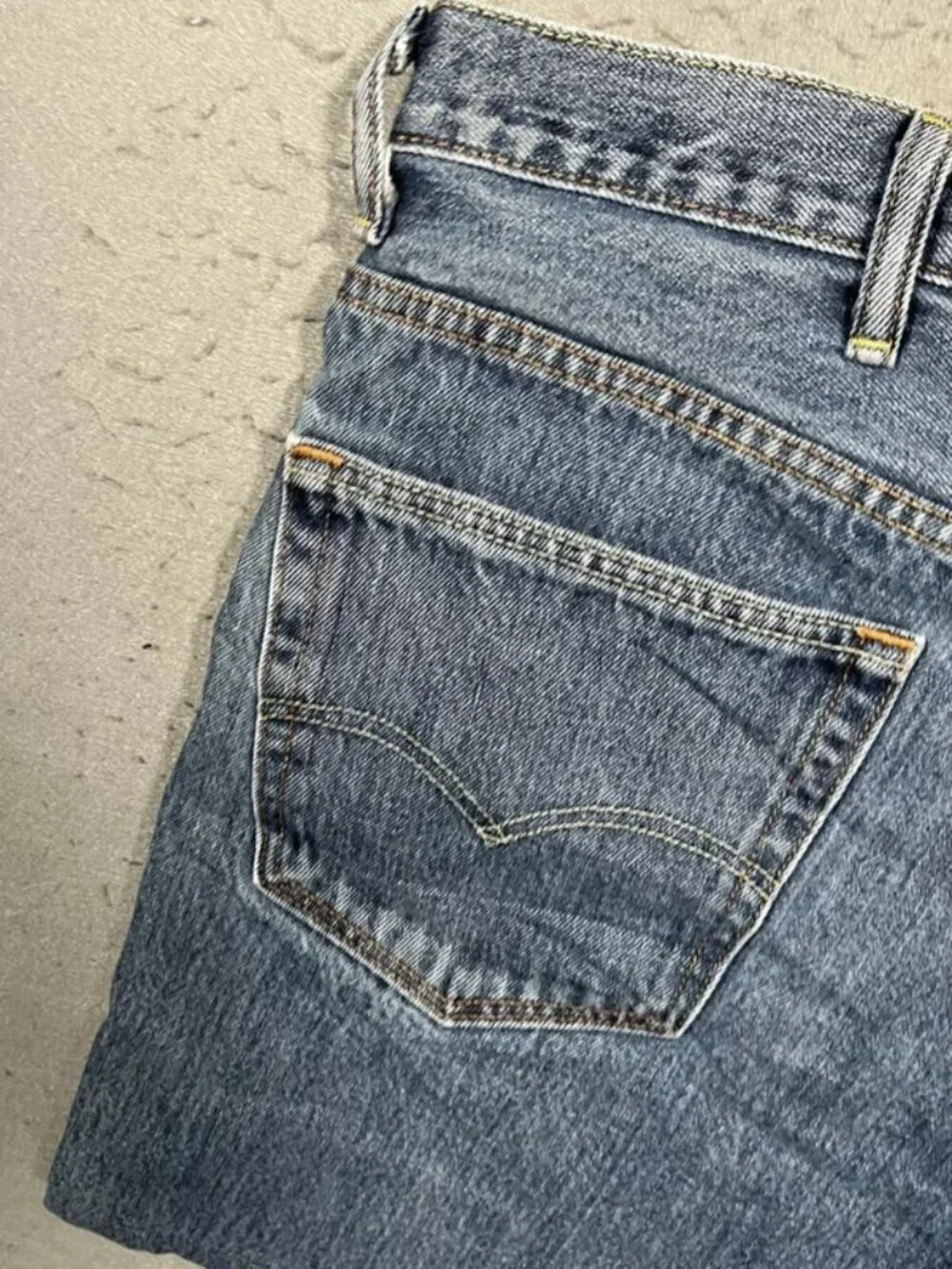 Levi’s 550 Blue Denim Shorts Relaxed Fit Vintage W40 I6